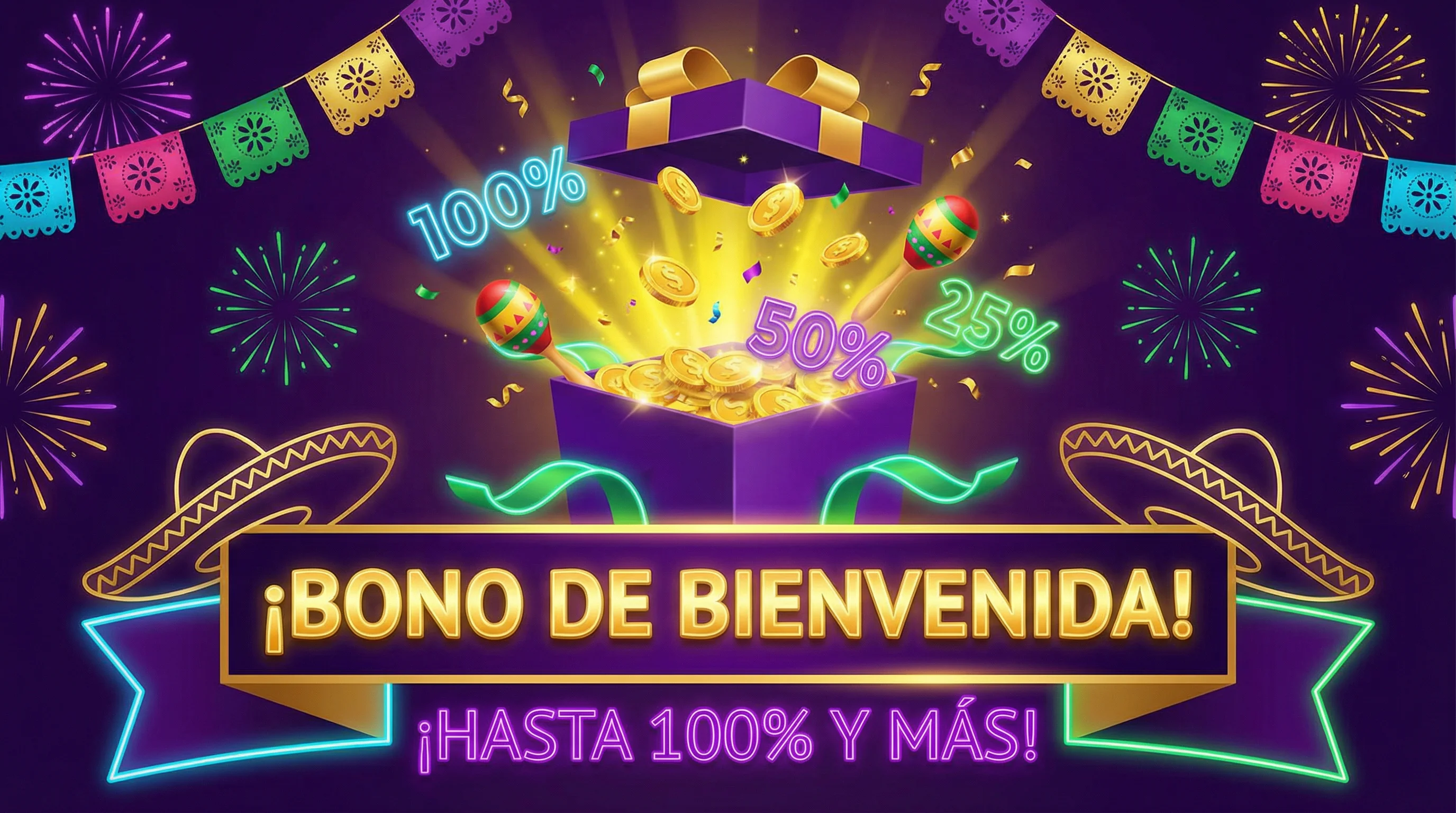Bono de bienvenida del 100% en betcris bet México