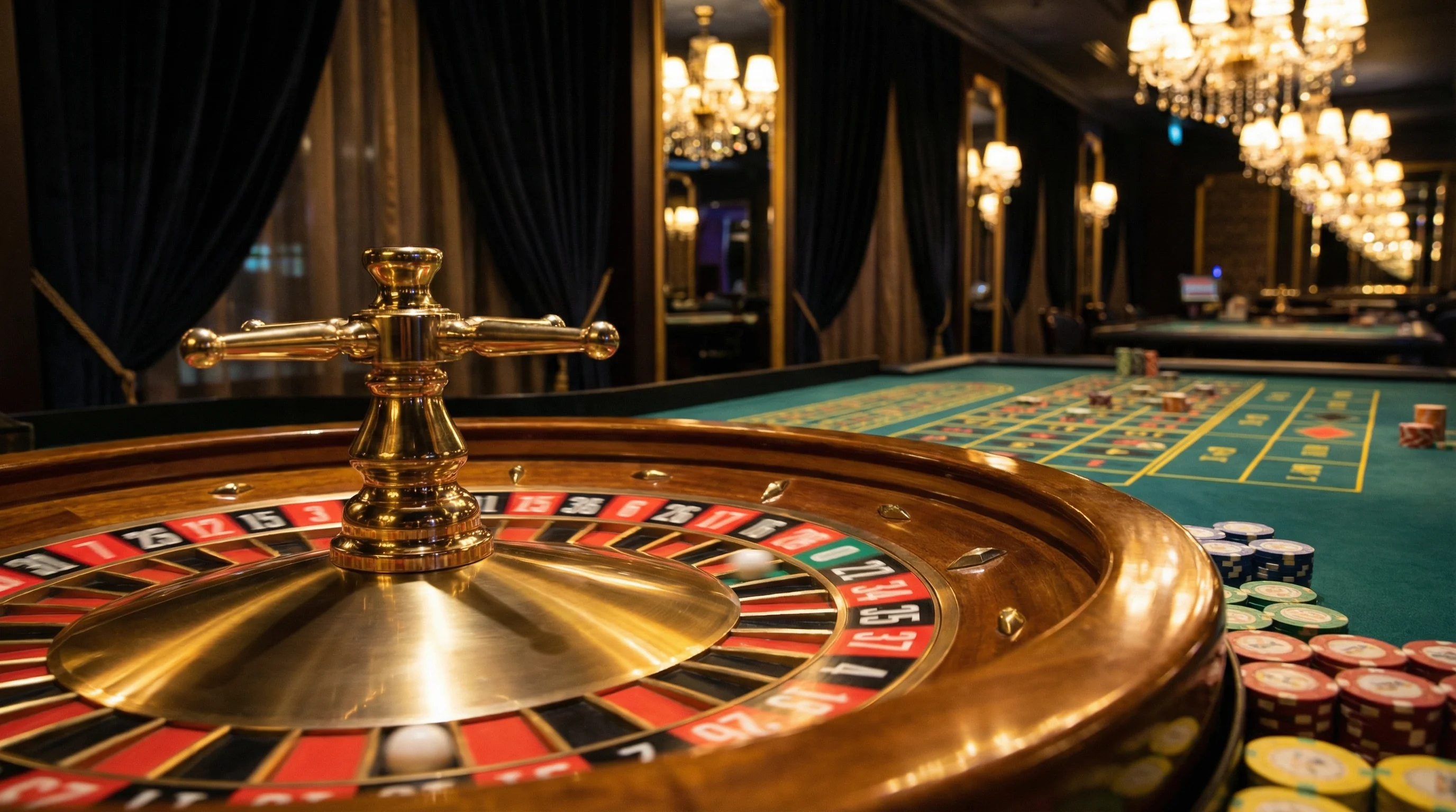 Ruleta europea girando en betcris bet